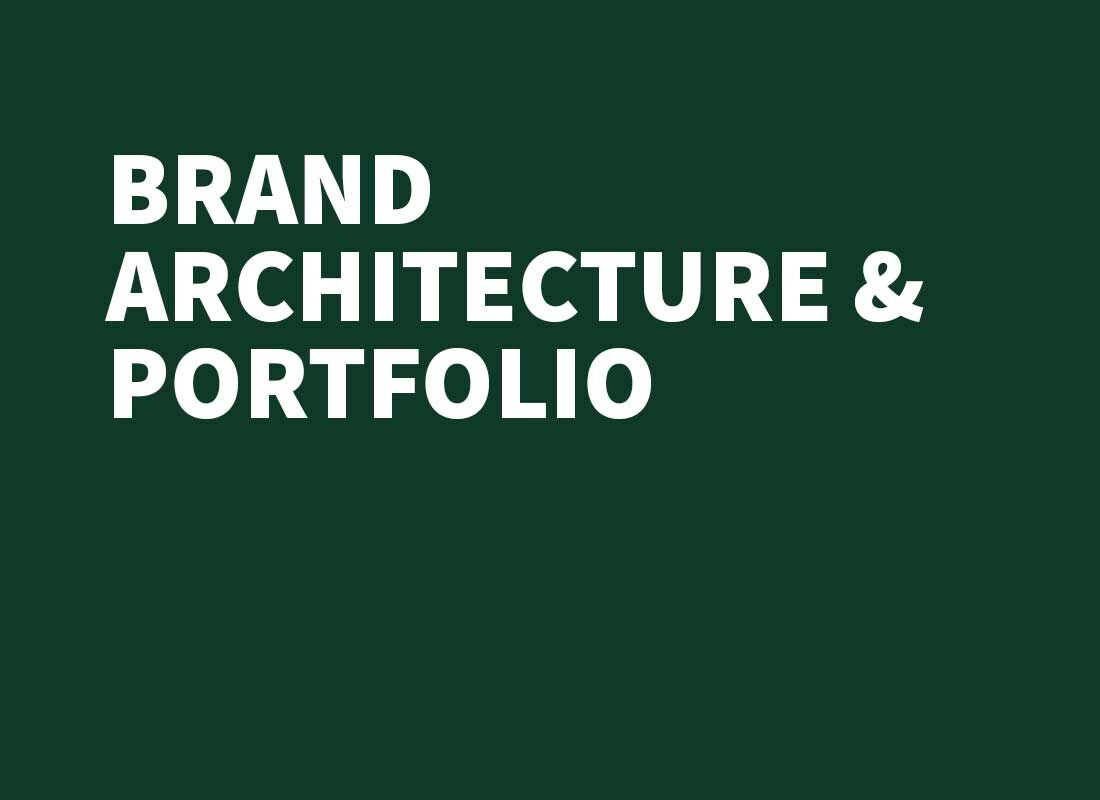 Brand Architecture & Portfolio