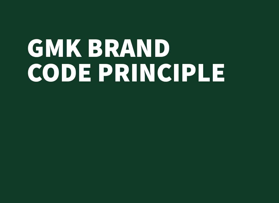 gmk Brand Code Principle